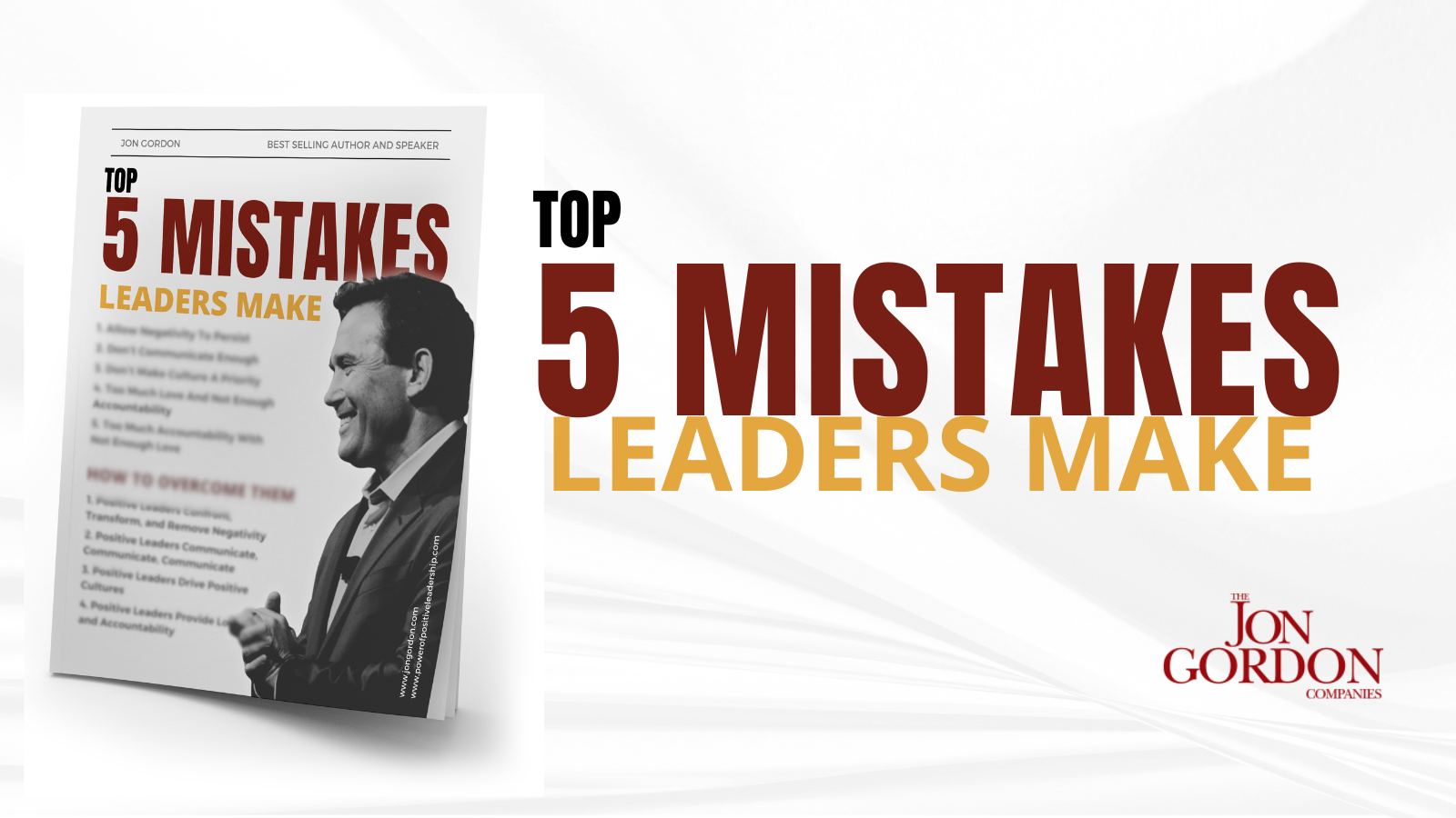 Top 5 Mistakes Leaders Make AND How To Overcome Them